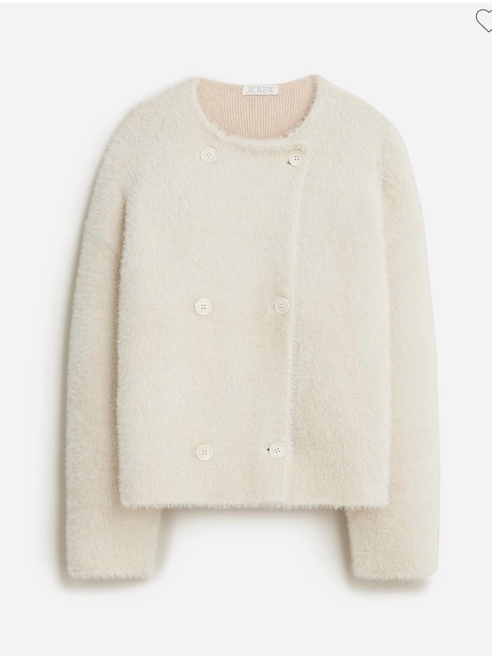 J. Crew Collection Oversized Double-Faced Wool Blend Jacket